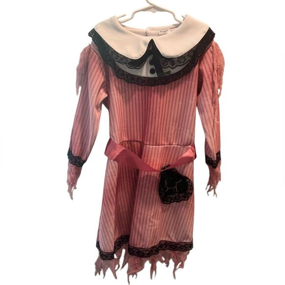 🎀 Spirit Halloween Deadly Doll Pink Girls Costume 🎀 - Picture 2 of 5